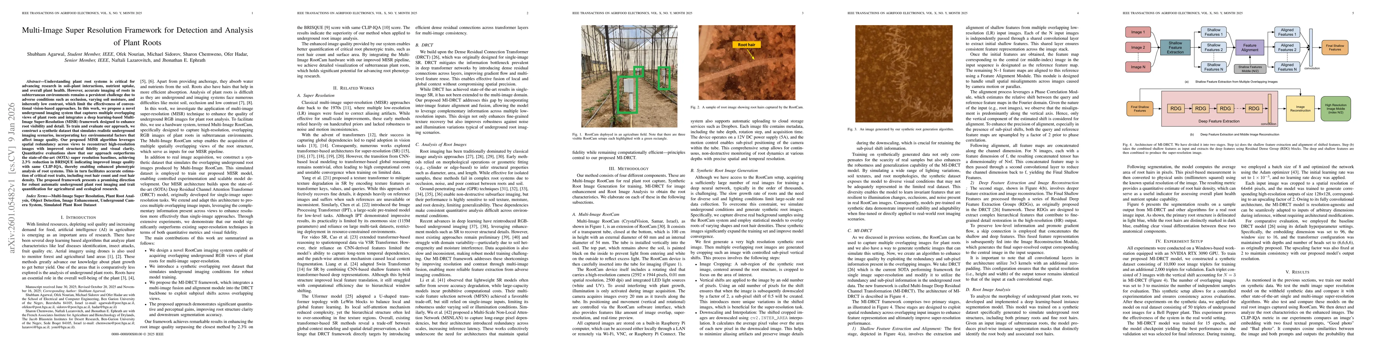 Thumbnail for Multi-Image Super Resolution Framework for Detection and Analysis of Plant Roots
