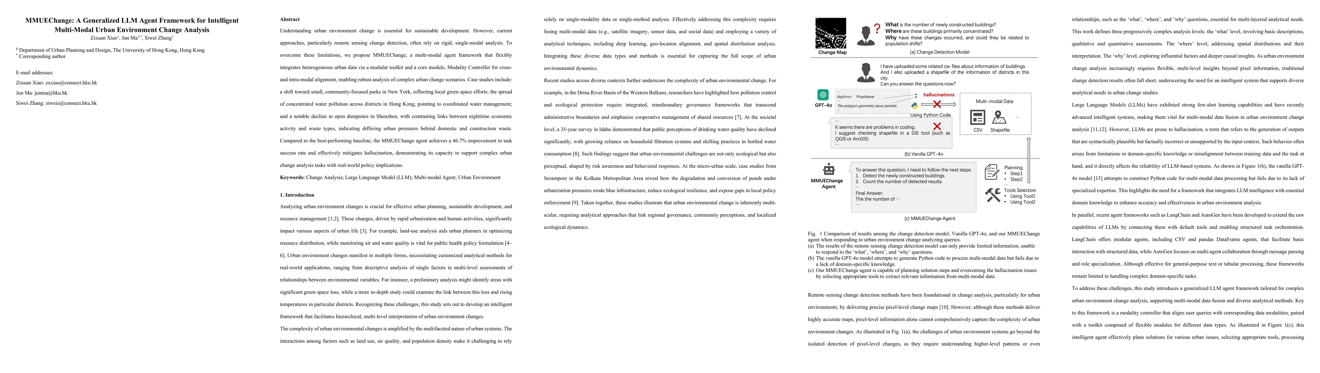 Thumbnail for MMUEChange: A Generalized LLM Agent Framework for Intelligent Multi-Modal Urban Environment Change Analysis