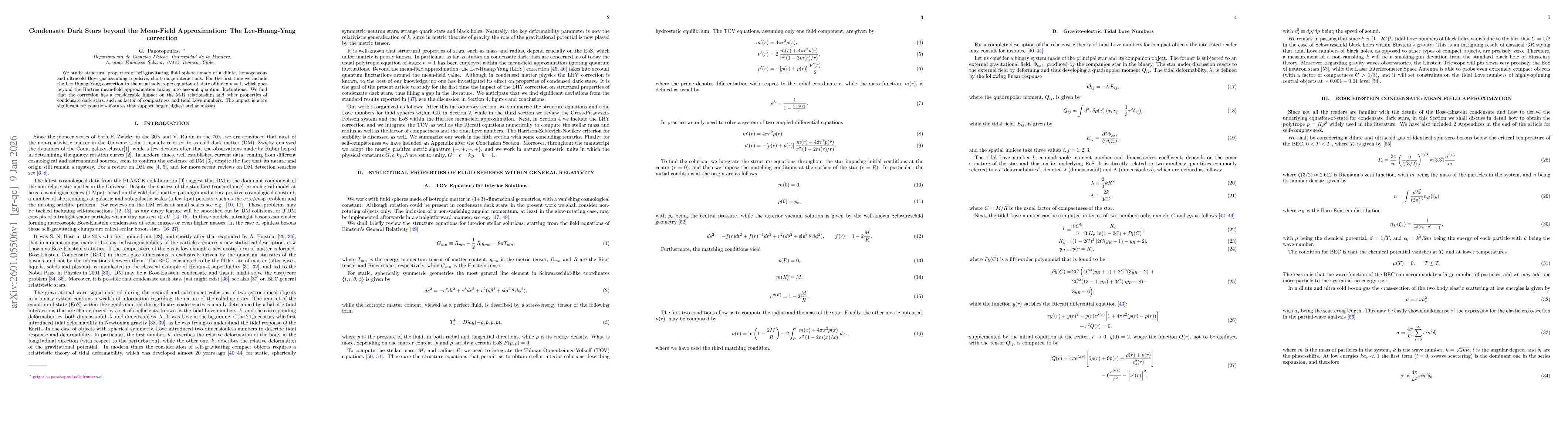 Thumbnail for Condensate Dark Stars beyond the Mean-Field Approximation: The Lee-Huang-Yang correction