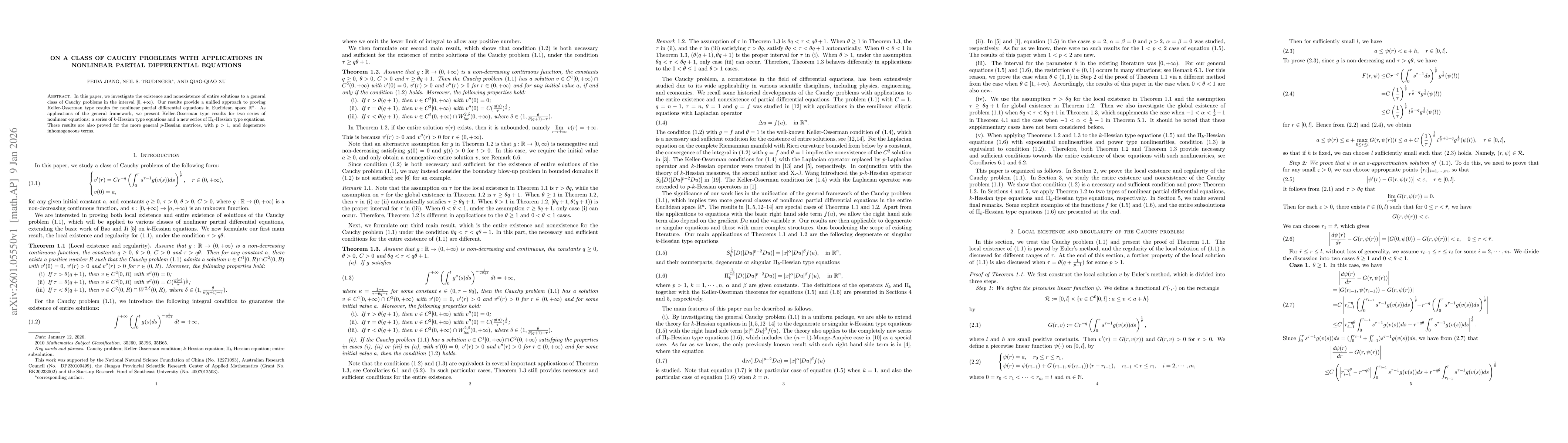 Thumbnail for On a class of Cauchy problems with applications in nonlinear partial differential equations