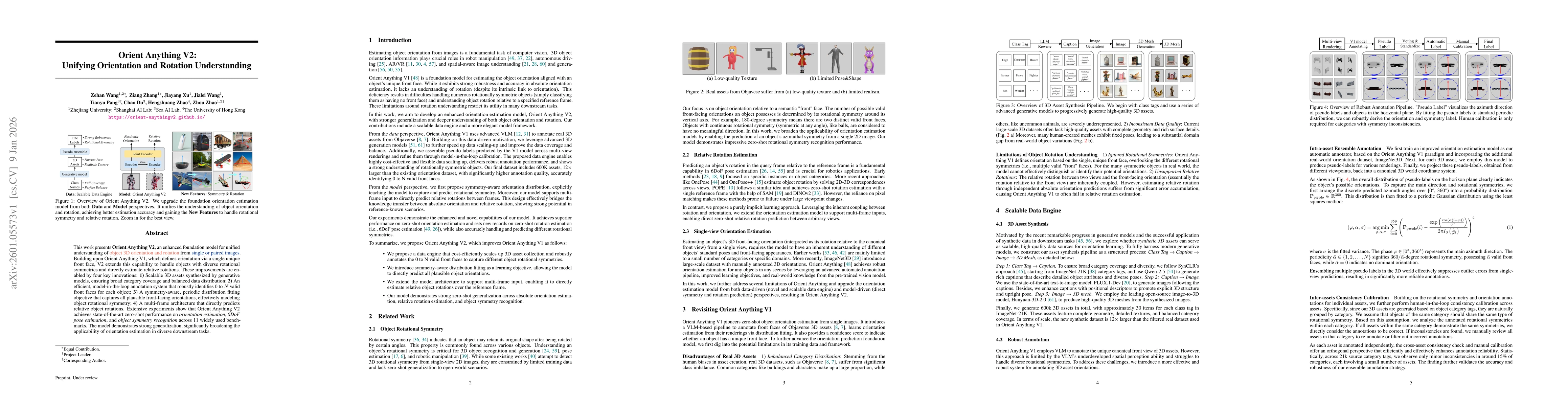 Thumbnail for Orient Anything V2: Unifying Orientation and Rotation Understanding