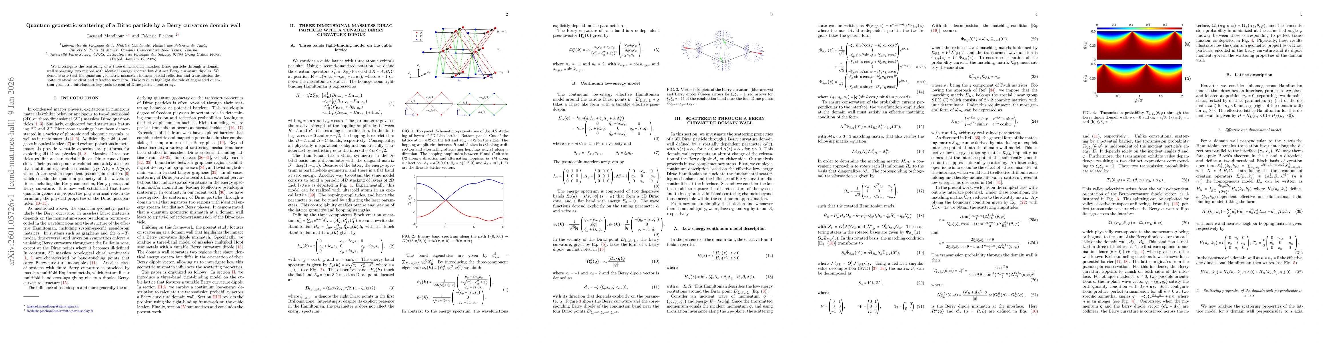 Thumbnail for Quantum geometric scattering of a Dirac particle by a Berry curvature domain wall