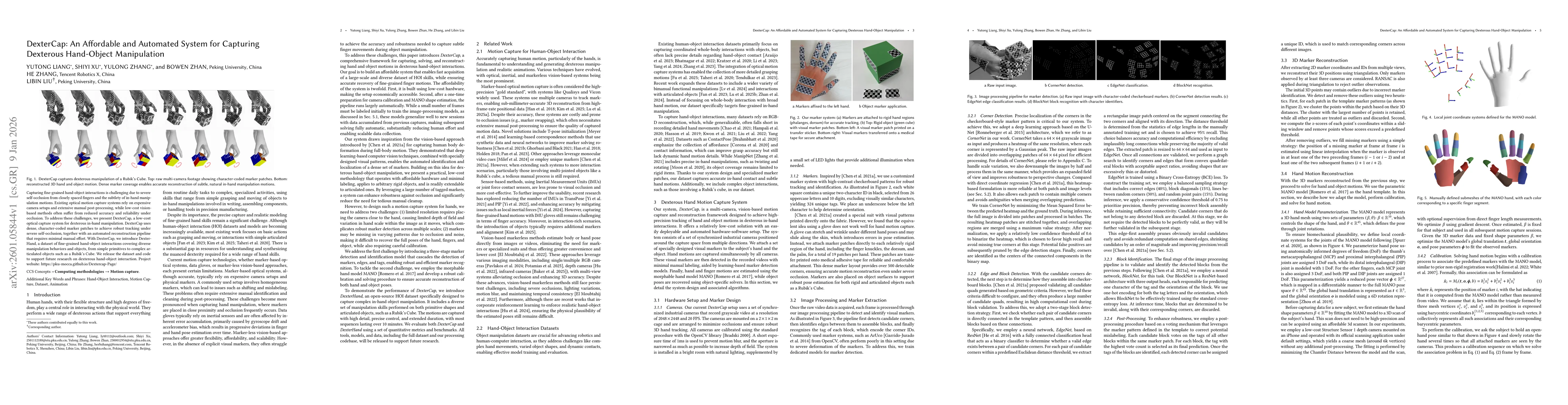 Thumbnail for DexterCap: An Affordable and Automated System for Capturing Dexterous Hand-Object Manipulation