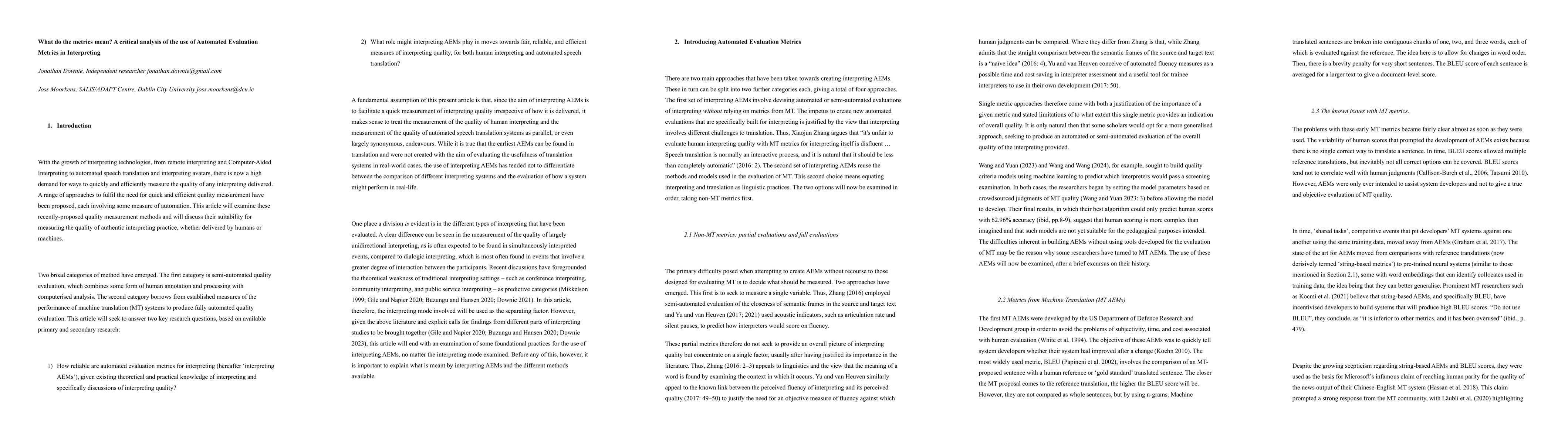 Thumbnail for What do the metrics mean? A critical analysis of the use of Automated Evaluation Metrics in Interpreting