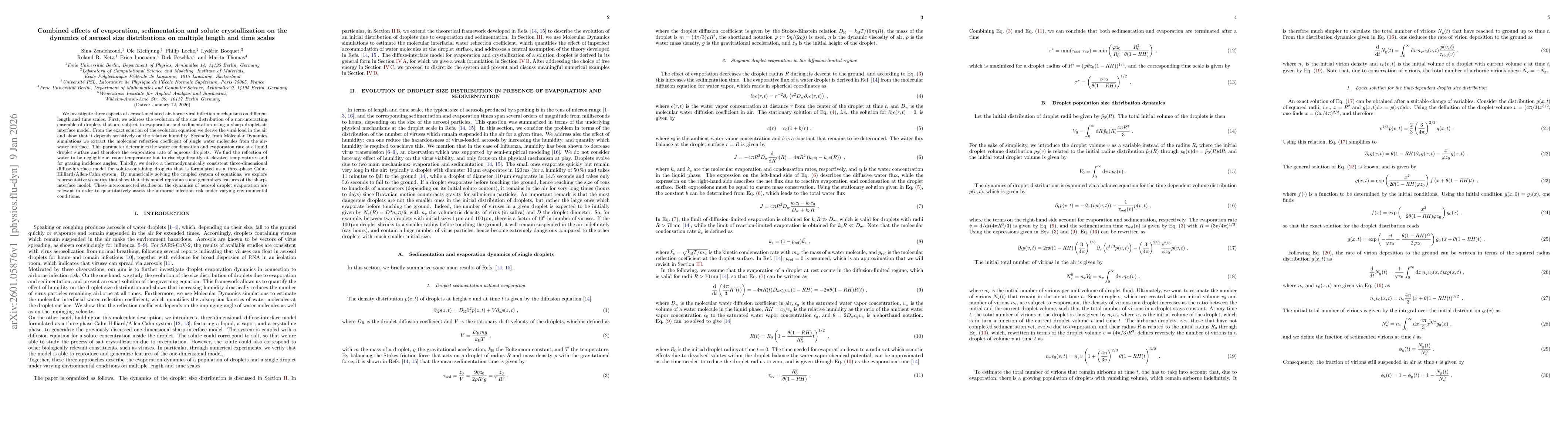 Thumbnail for Combined effects of evaporation, sedimentation and solute crystallization on the dynamics of aerosol size distributions on multiple length and time scales