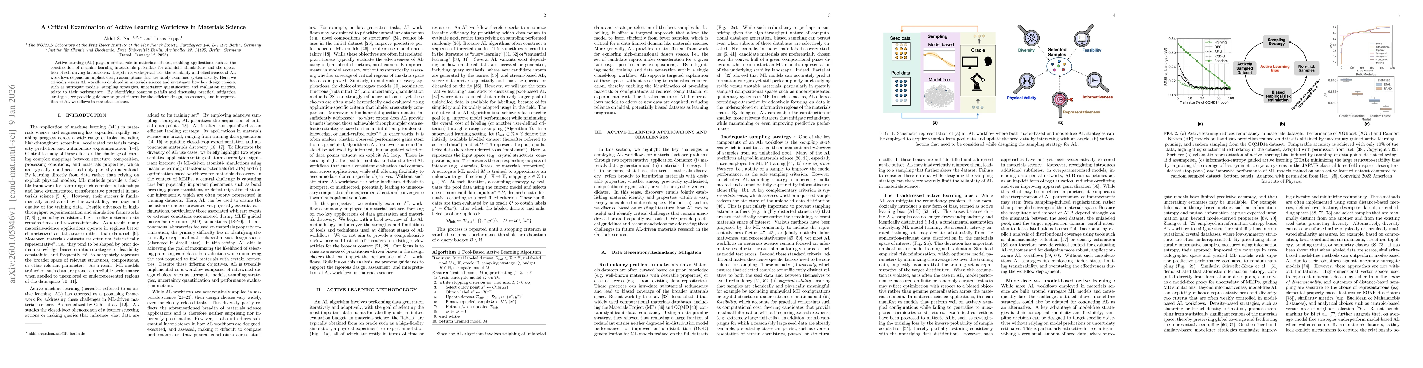 Thumbnail for A Critical Examination of Active Learning Workflows in Materials Science