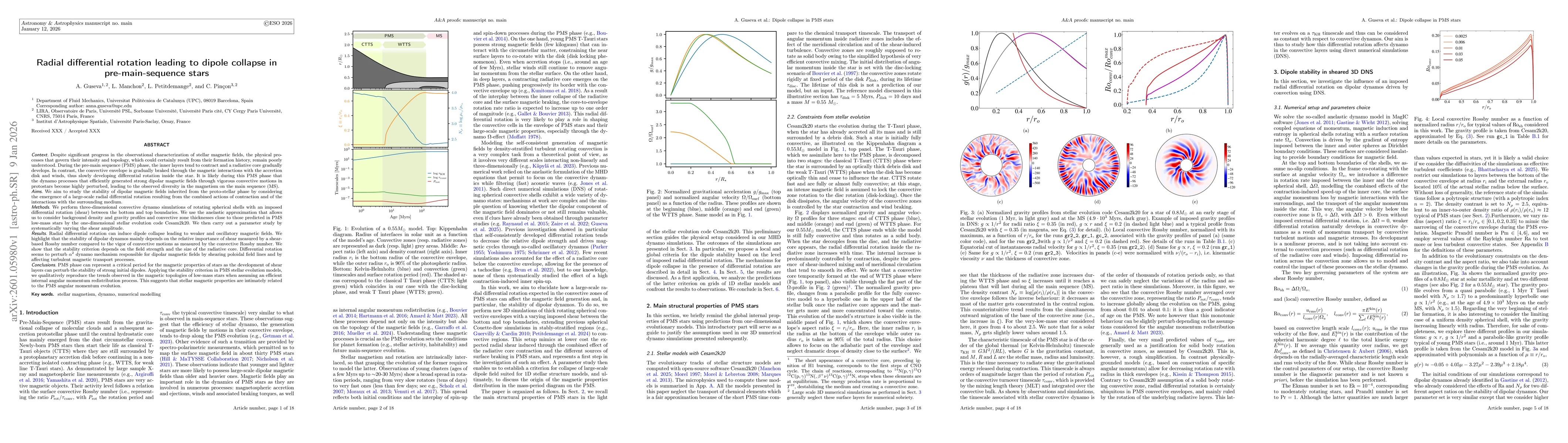 Thumbnail for Radial differential rotation leading to dipole collapse in pre-main-sequence stars