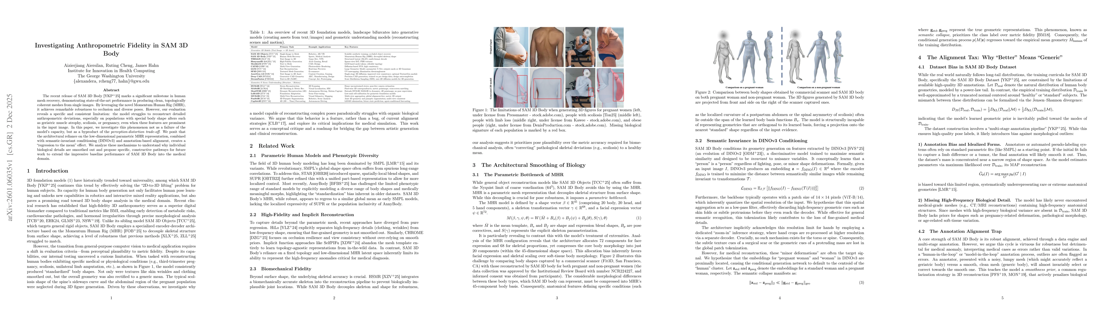 Thumbnail for Investigating Anthropometric Fidelity in SAM 3D Body