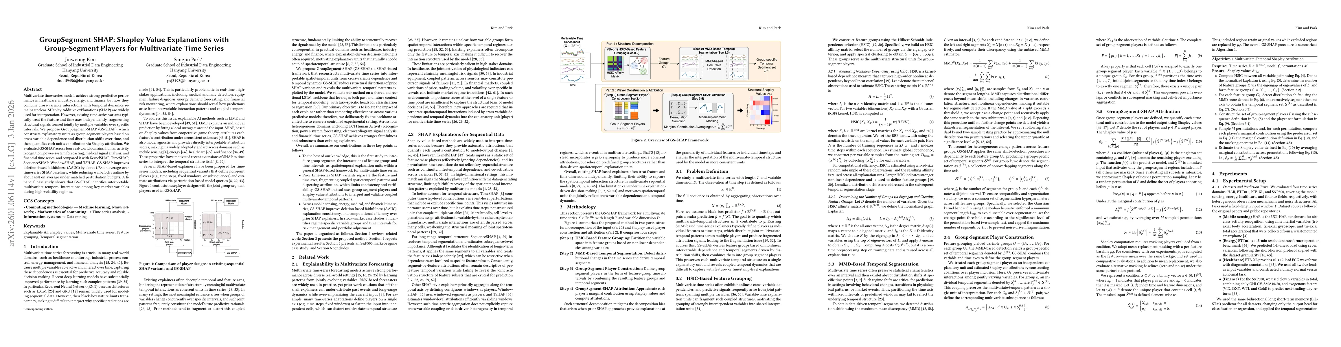 Thumbnail for GroupSegment-SHAP: Shapley Value Explanations with Group-Segment Players for Multivariate Time Series