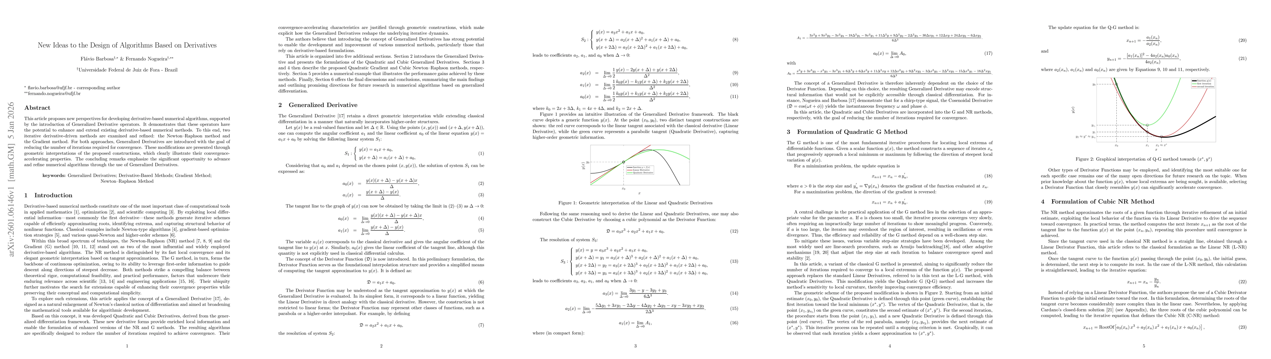 Thumbnail for New ideas to the design of algorithms based on derivatives