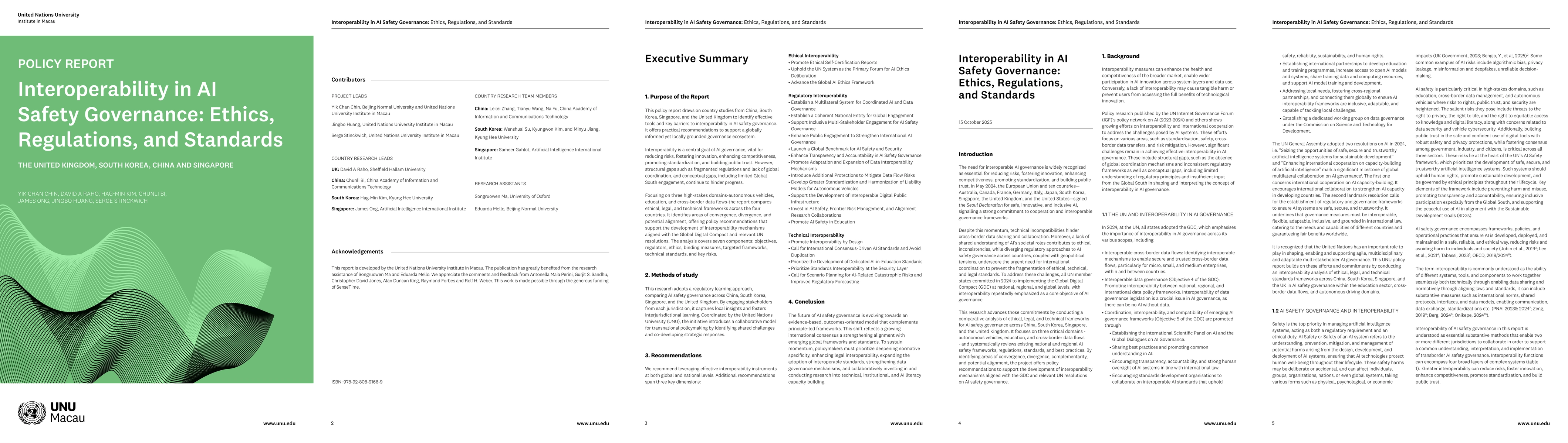 Thumbnail for Interoperability in AI Safety Governance: Ethics, Regulations, and Standards