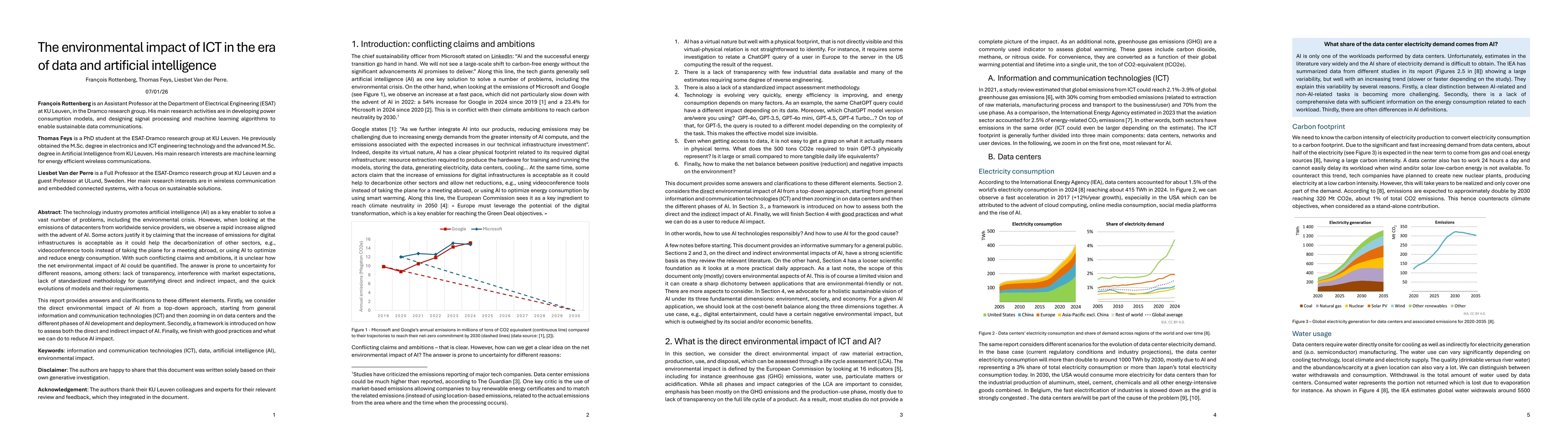 Thumbnail for The environmental impact of ICT in the era of data and artificial intelligence