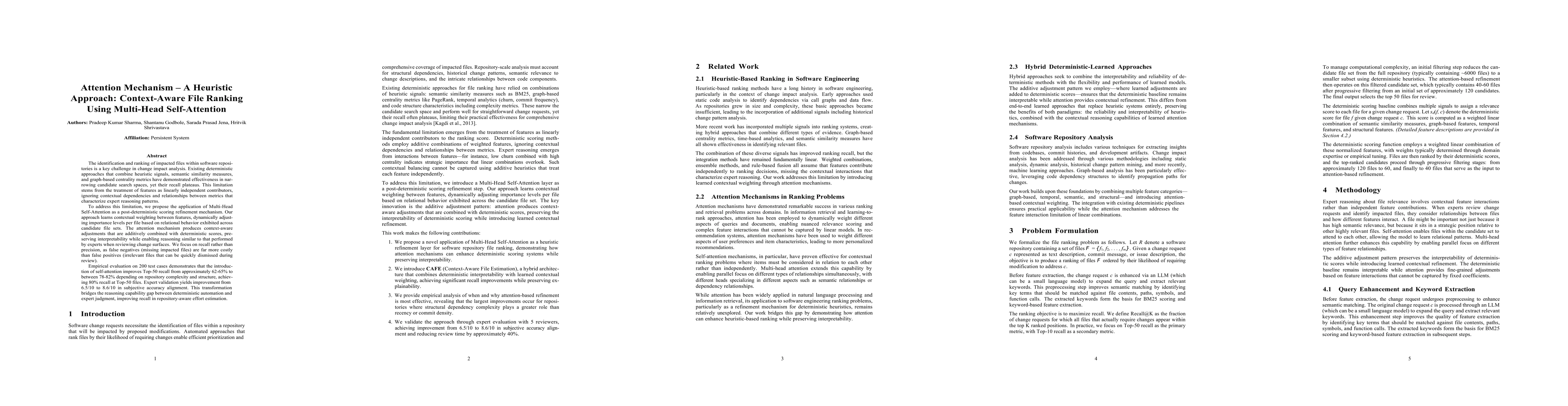 Thumbnail for Attention Mechanism and Heuristic Approach: Context-Aware File Ranking Using Multi-Head Self-Attention