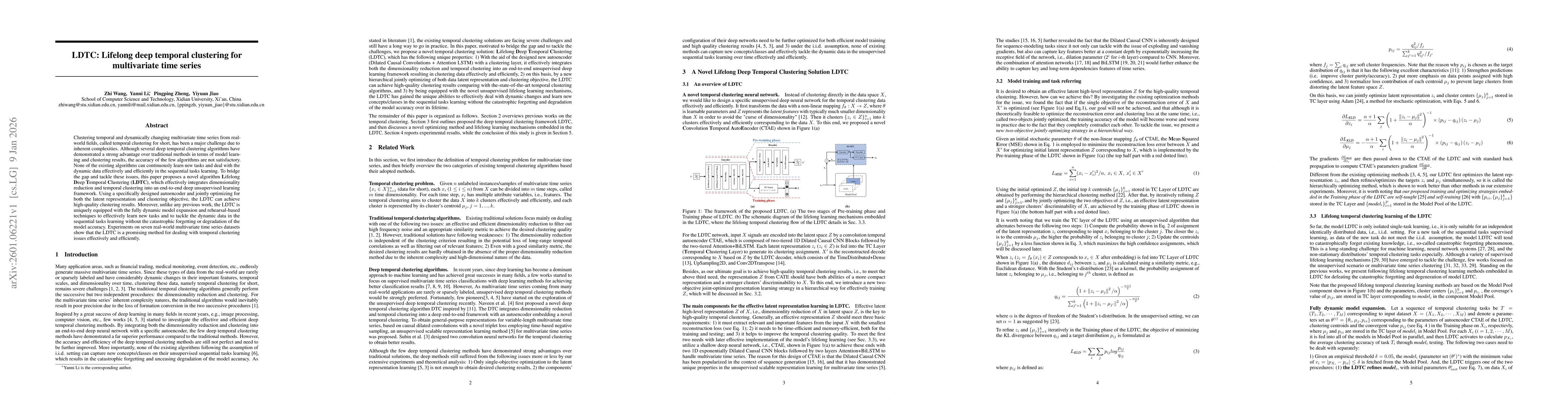 Thumbnail for LDTC: Lifelong deep temporal clustering for multivariate time series