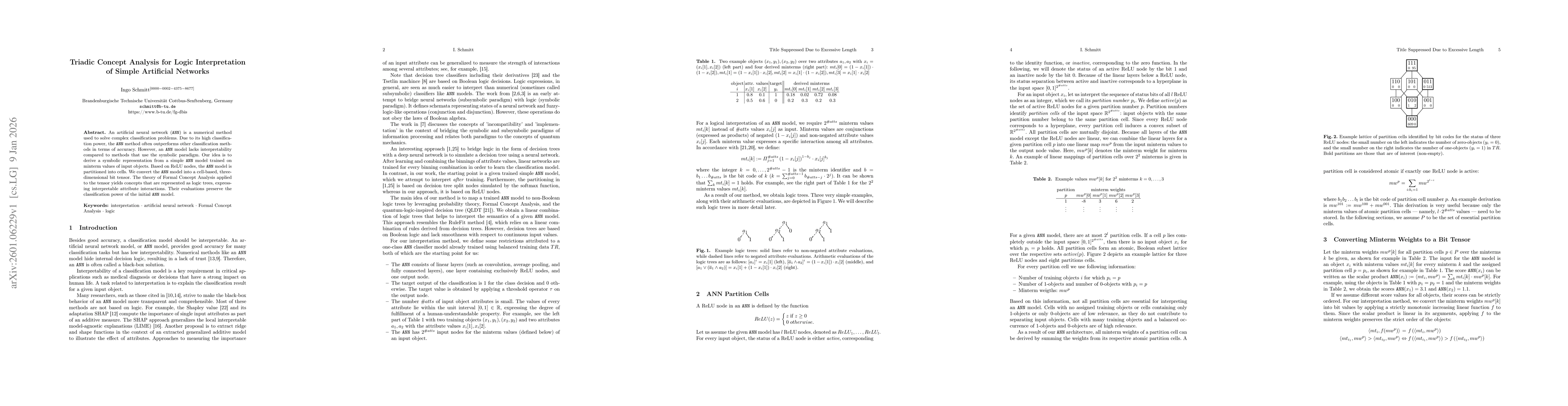 Thumbnail for Triadic Concept Analysis for Logic Interpretation of Simple Artificial Networks