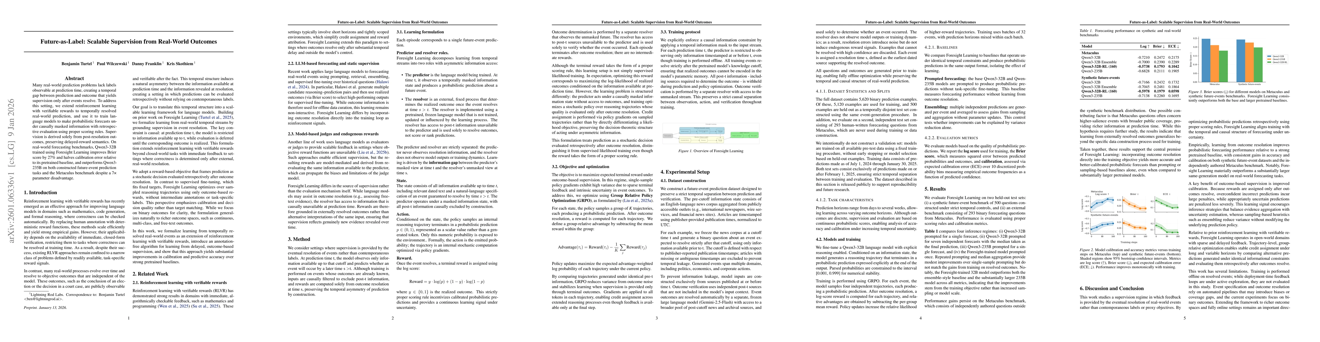 Thumbnail for Future-as-Label: Scalable Supervision from Real-World Outcomes