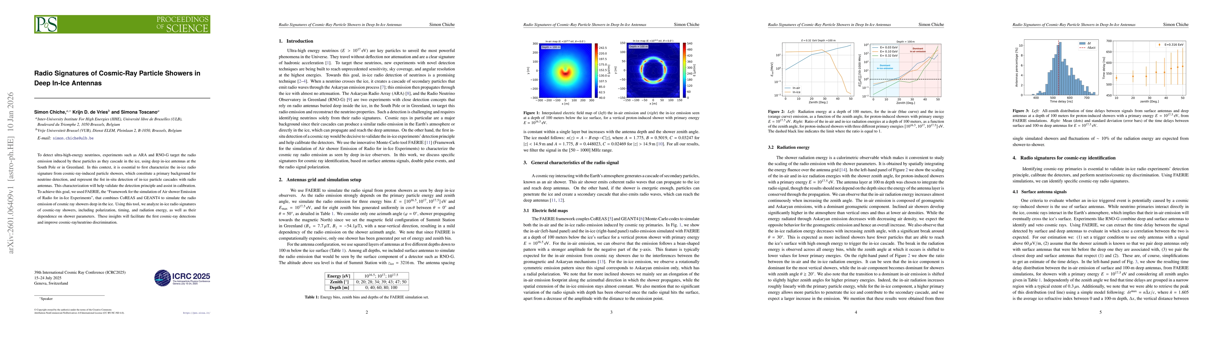 Thumbnail for Radio Signatures of Cosmic-Ray Particle Showers in Deep In-Ice Antennas