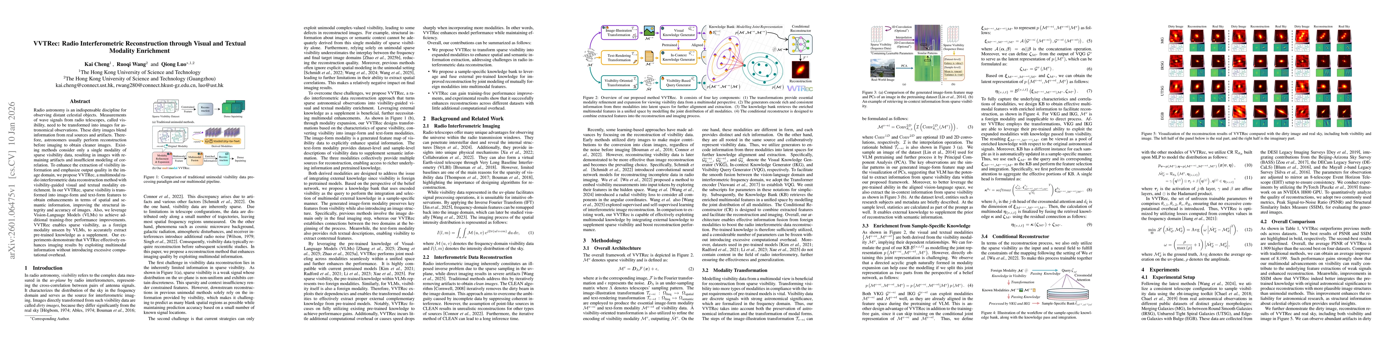 Thumbnail for VVTRec: Radio Interferometric Reconstruction through Visual and Textual Modality Enrichment