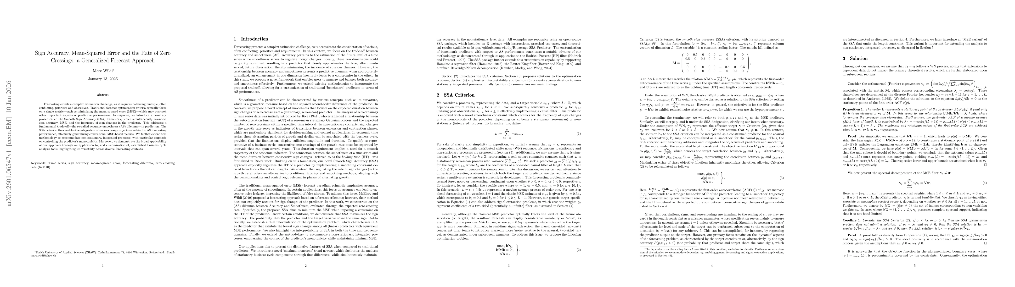 Thumbnail for Sign Accuracy, Mean-Squared Error and the Rate of Zero Crossings: a Generalized Forecast Approach