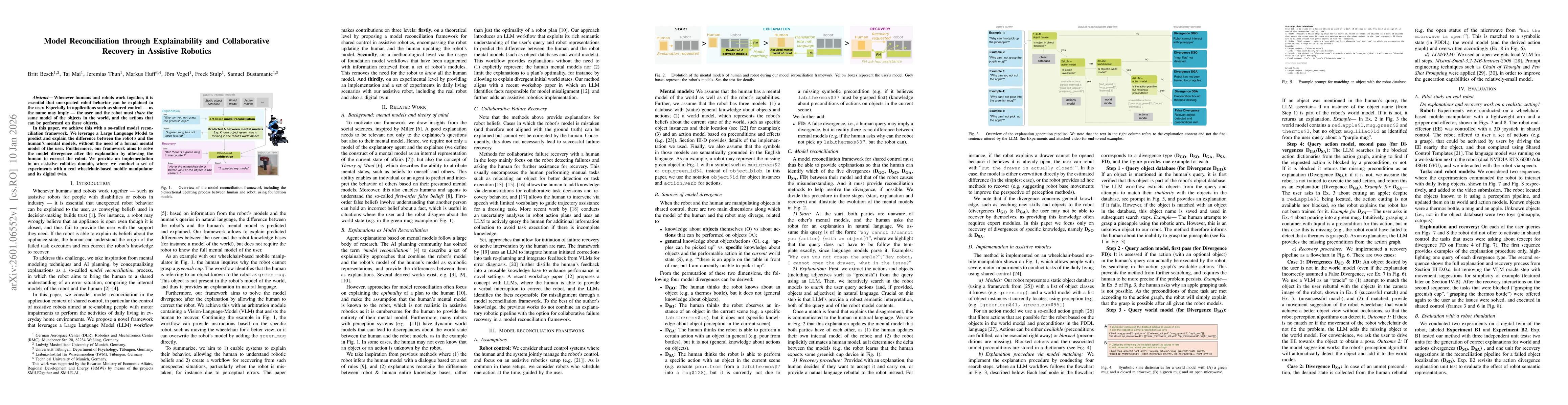 Thumbnail for Model Reconciliation through Explainability and Collaborative Recovery in Assistive Robotics