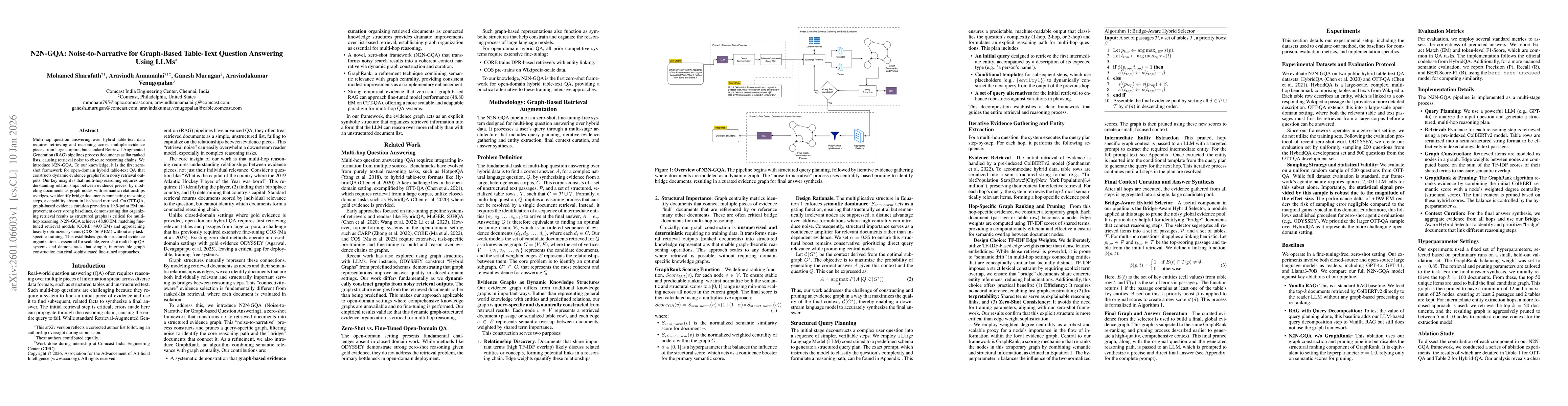 Thumbnail for N2N-GQA: Noise-to-Narrative for Graph-Based Table-Text Question Answering Using LLMs
