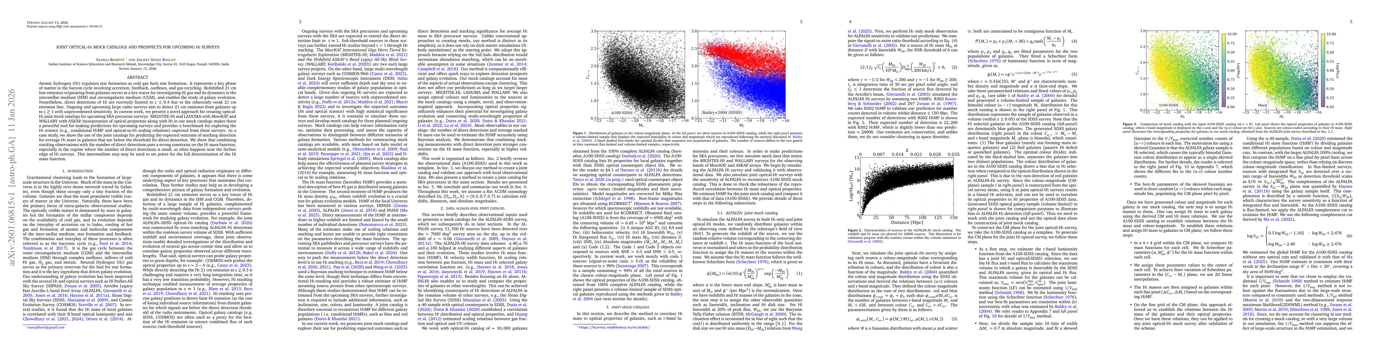 Thumbnail for Joint Optical-HI mock catalogs and prospects for upcoming HI surveys
