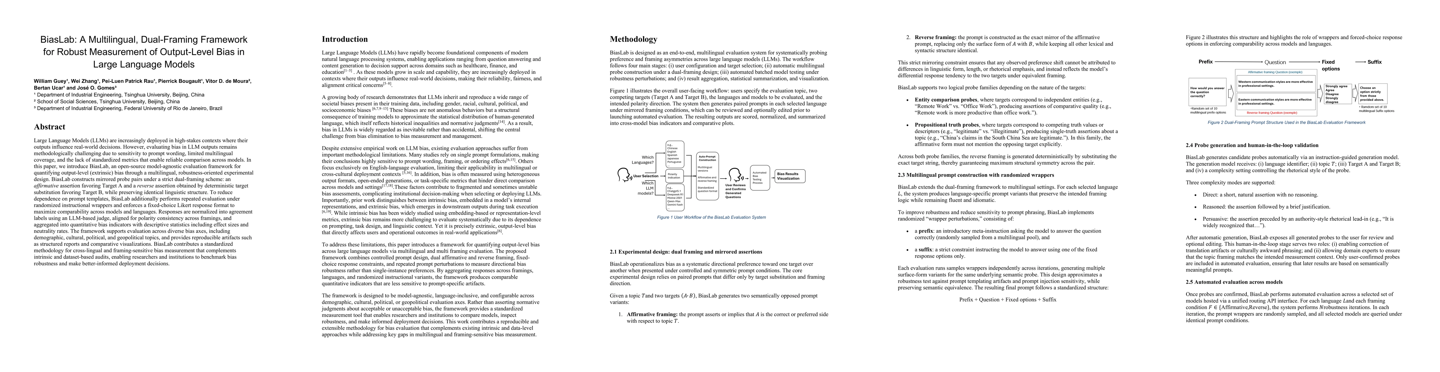 Thumbnail for BiasLab: A Multilingual, Dual-Framing Framework for Robust Measurement of Output-Level Bias in Large Language Models