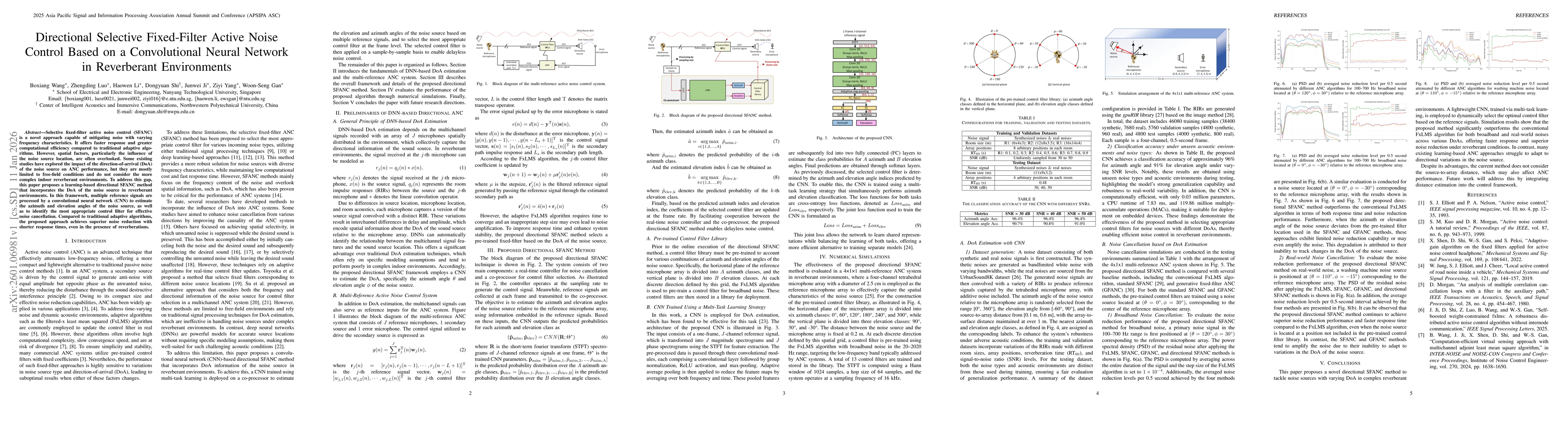 Thumbnail for Directional Selective Fixed-Filter Active Noise Control Based on a Convolutional Neural Network in Reverberant Environments