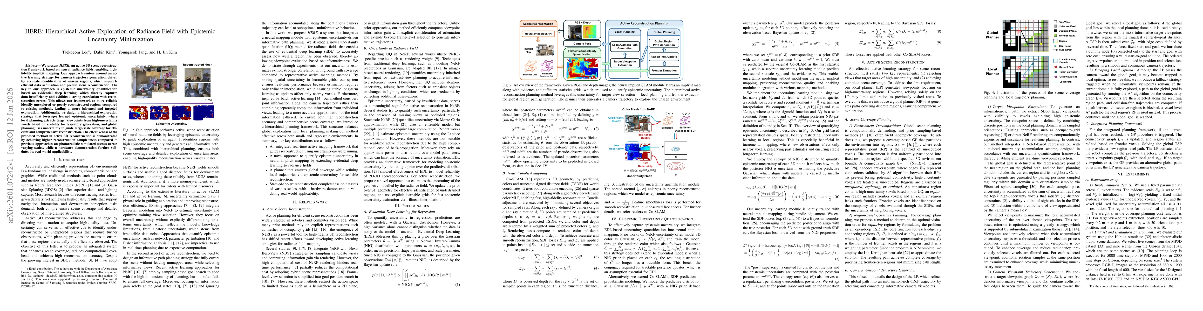 Thumbnail for HERE: Hierarchical Active Exploration of Radiance Field with Epistemic Uncertainty Minimization