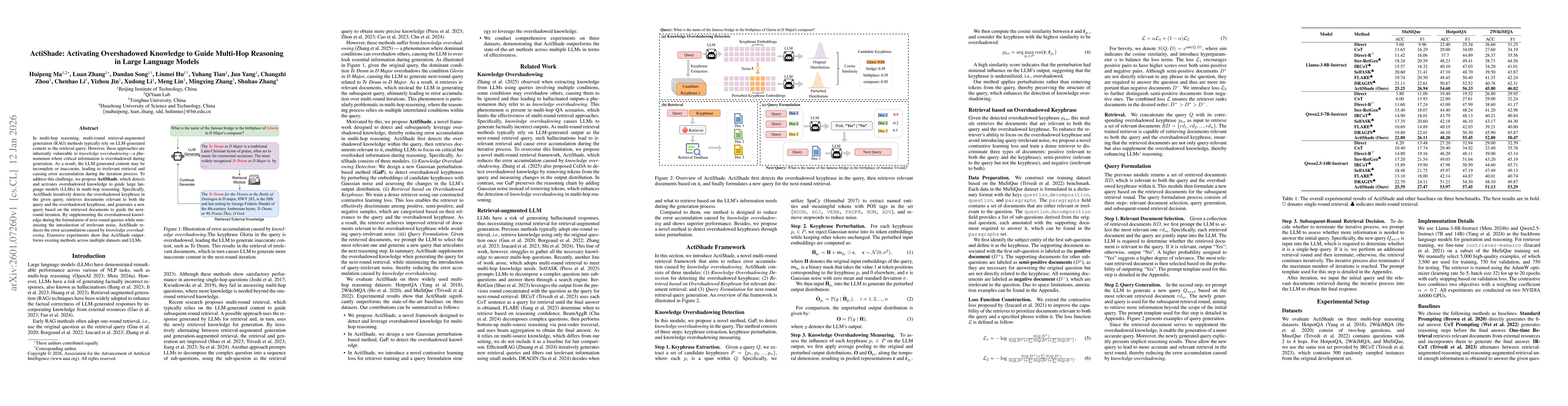 Thumbnail for ActiShade: Activating Overshadowed Knowledge to Guide Multi-Hop Reasoning in Large Language Models