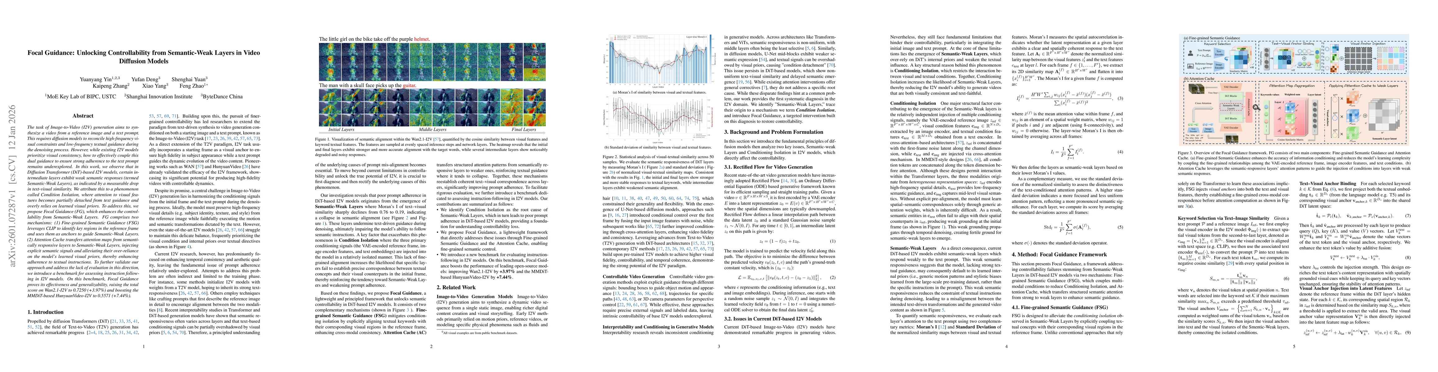 Thumbnail for Focal Guidance: Unlocking Controllability from Semantic-Weak Layers in Video Diffusion Models