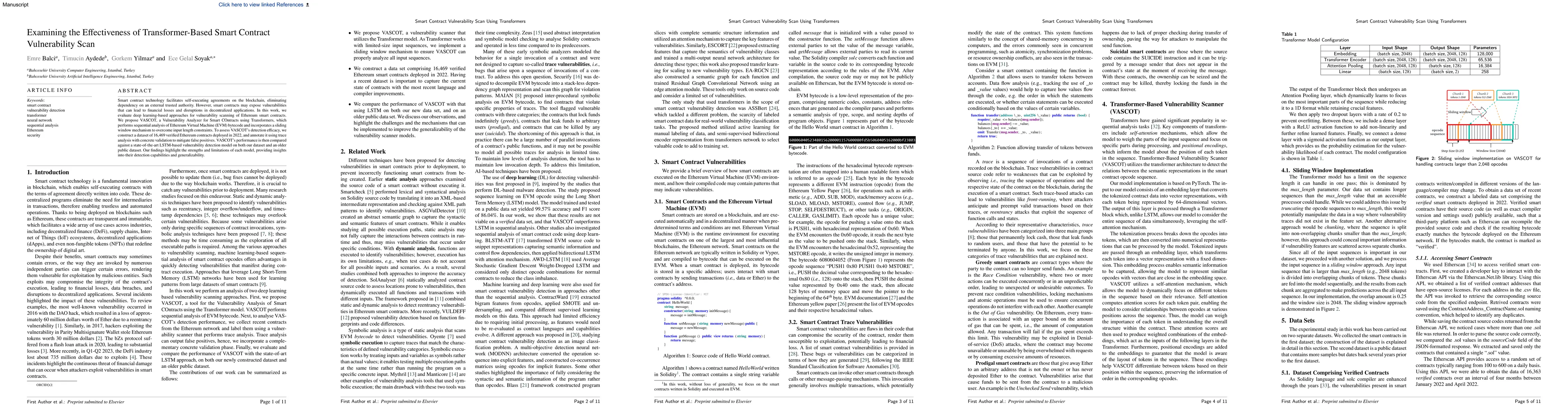 Thumbnail for Examining the Effectiveness of Transformer-Based Smart Contract Vulnerability Scan