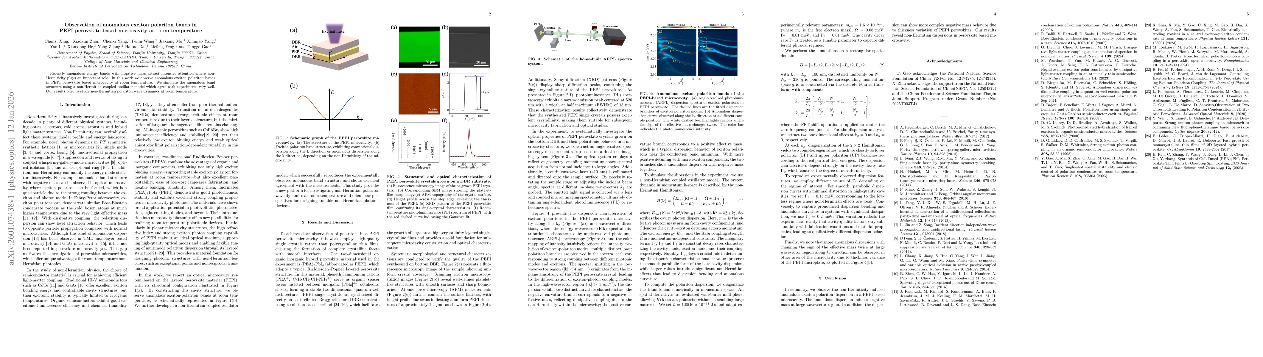 Thumbnail for Observation of anomalous exciton polariton bands in PEPI perovskite based microcavity at room temperature