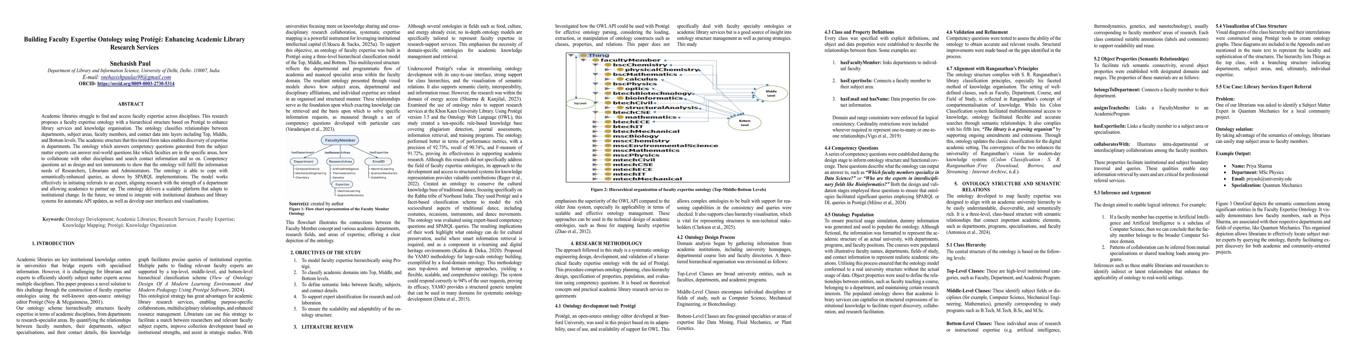 Thumbnail for Building Faculty Expertise Ontology using Protege: Enhancing Academic Library Research Services