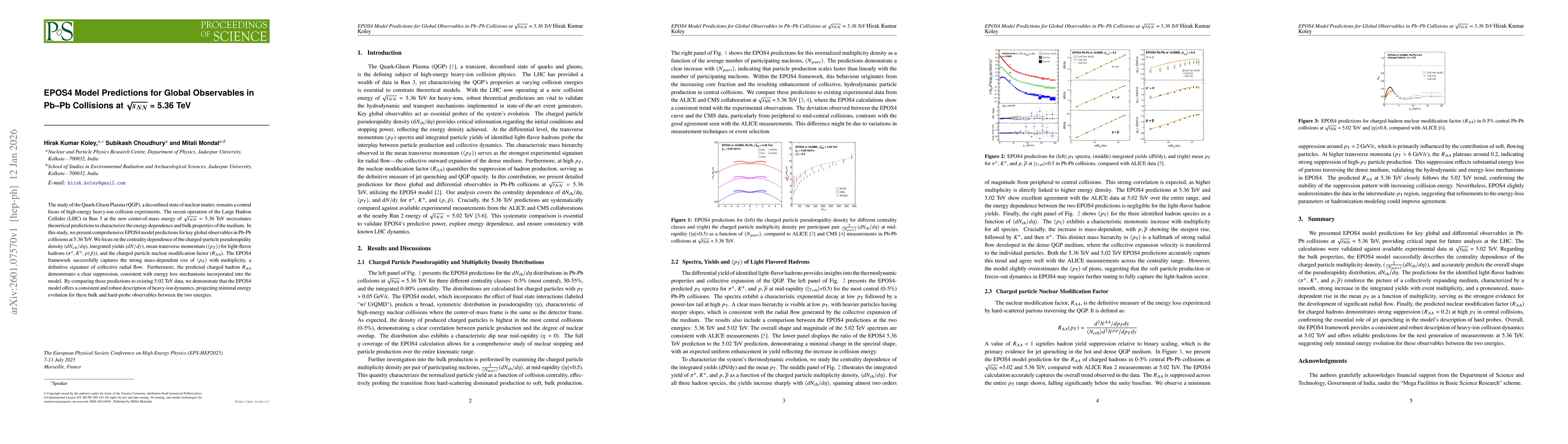 Thumbnail for EPOS4 Model Predictions for Global Observables in Pb-Pb Collisions at $\sqrt{s_{NN}}$ = 5.36 TeV