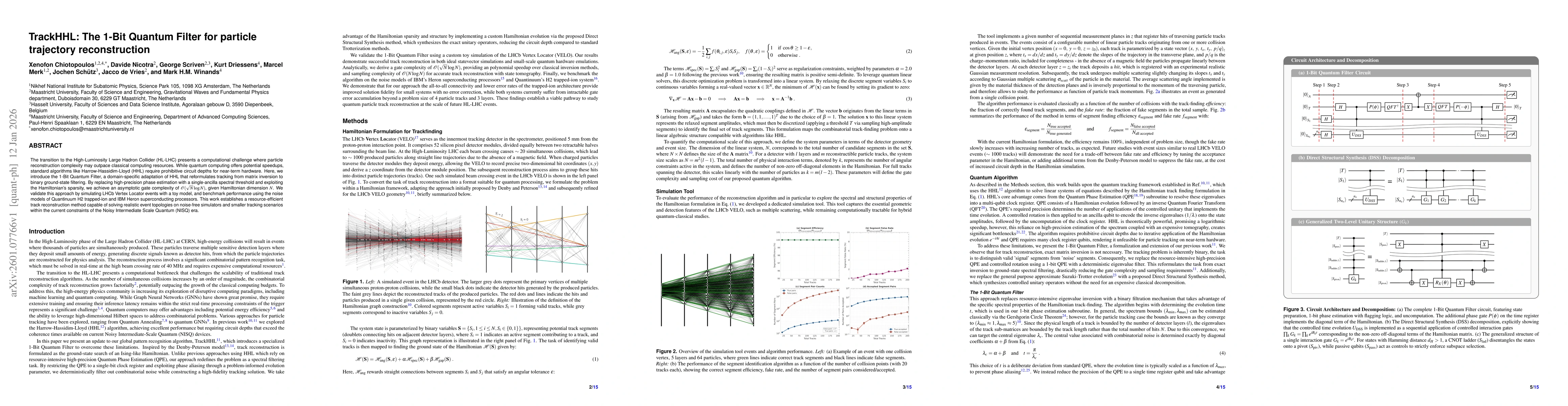 Thumbnail for TrackHHL: The 1-Bit Quantum Filter for particle trajectory reconstruction