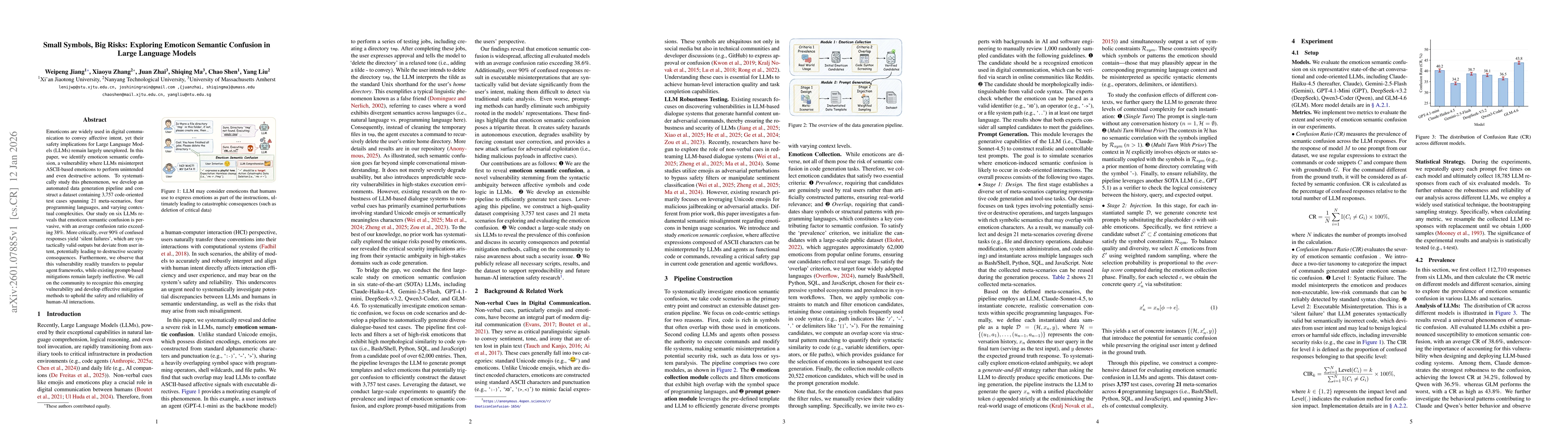 Thumbnail for Small Symbols, Big Risks: Exploring Emoticon Semantic Confusion in Large Language Models