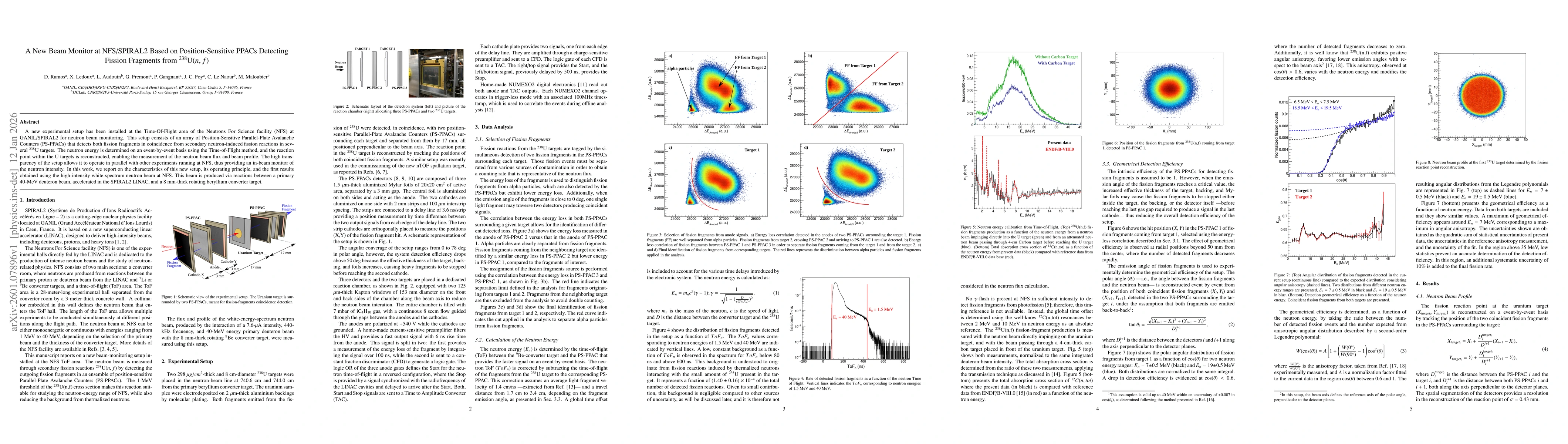 Thumbnail for A New Beam Monitor at NFS/SPIRAL2 Based on Position-Sensitive PPACs Detecting Fission Fragments from ${}^{238}$U$(n,f)$