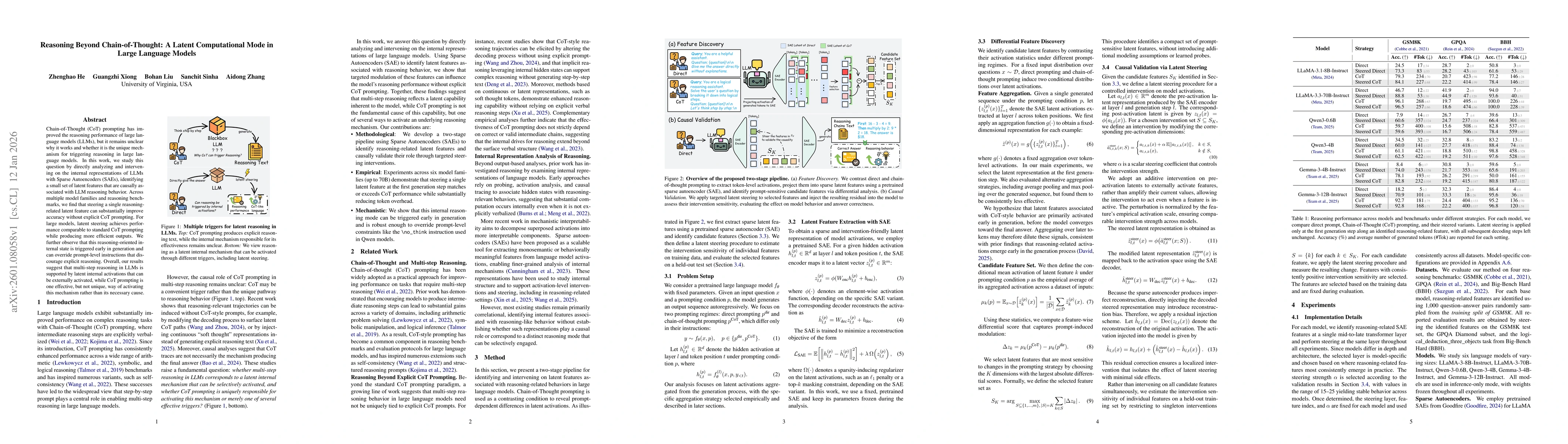 Thumbnail for Reasoning Beyond Chain-of-Thought: A Latent Computational Mode in Large Language Models