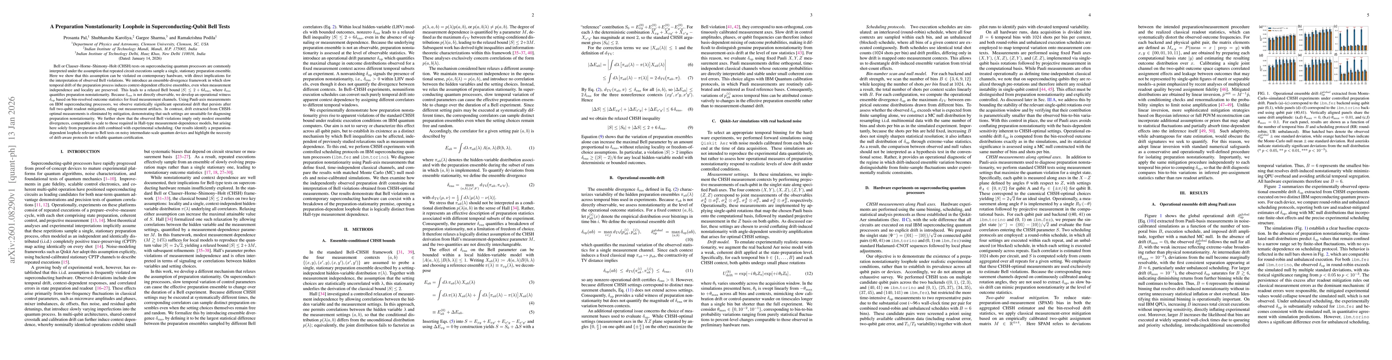 Thumbnail for A Preparation Nonstationarity Loophole in Superconducting-Qubit Bell Tests