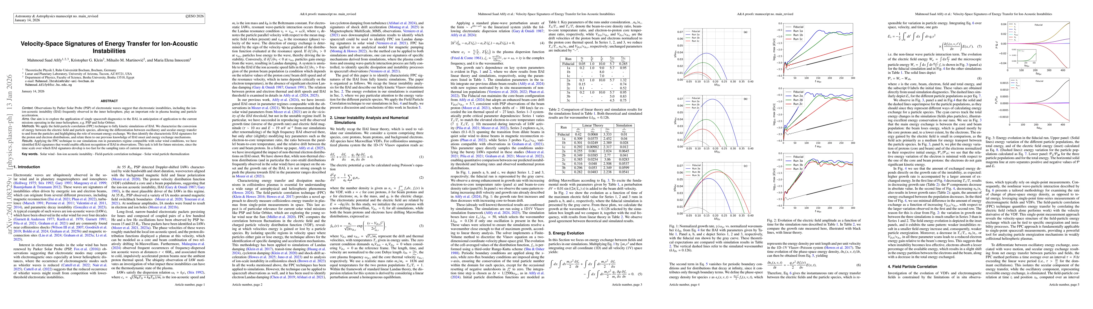Thumbnail for Velocity-Space Signatures of Energy Transfer for Ion-Acoustic Instabilities