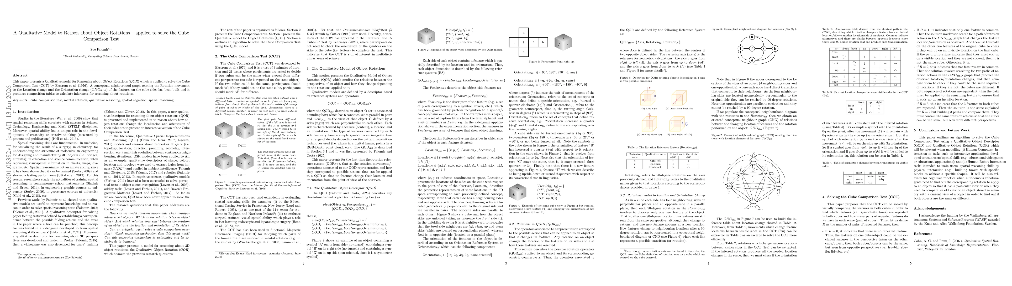 Thumbnail for A Qualitative Model to Reason about Object Rotations (QOR) applied to solve the Cube Comparison Test (CCT)