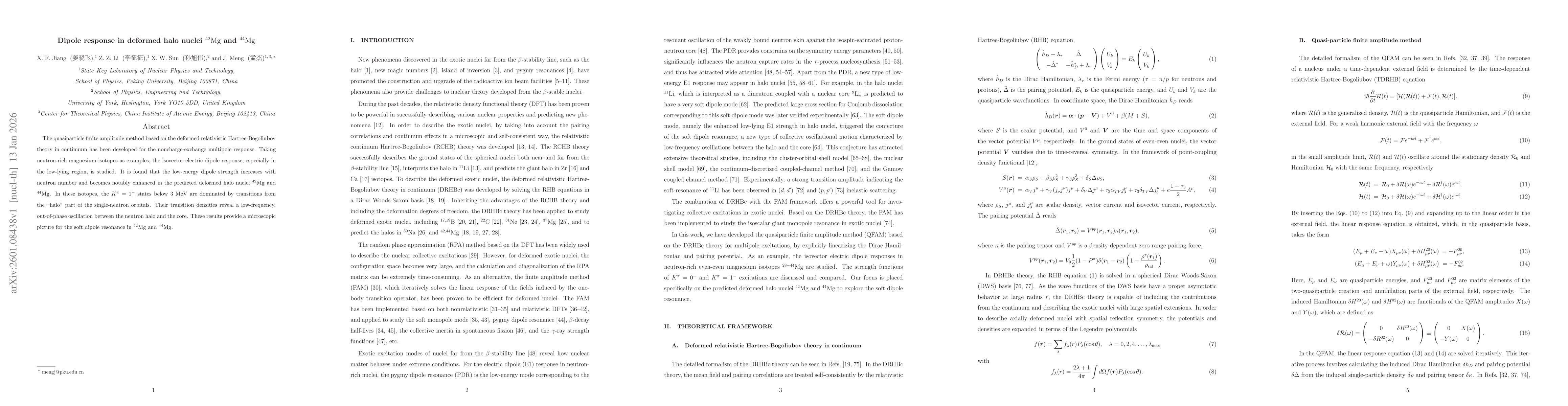 Thumbnail for Dipole response in deformed halo nuclei $^{42}\mathrm{Mg}$ and $^{44}\mathrm{Mg}$