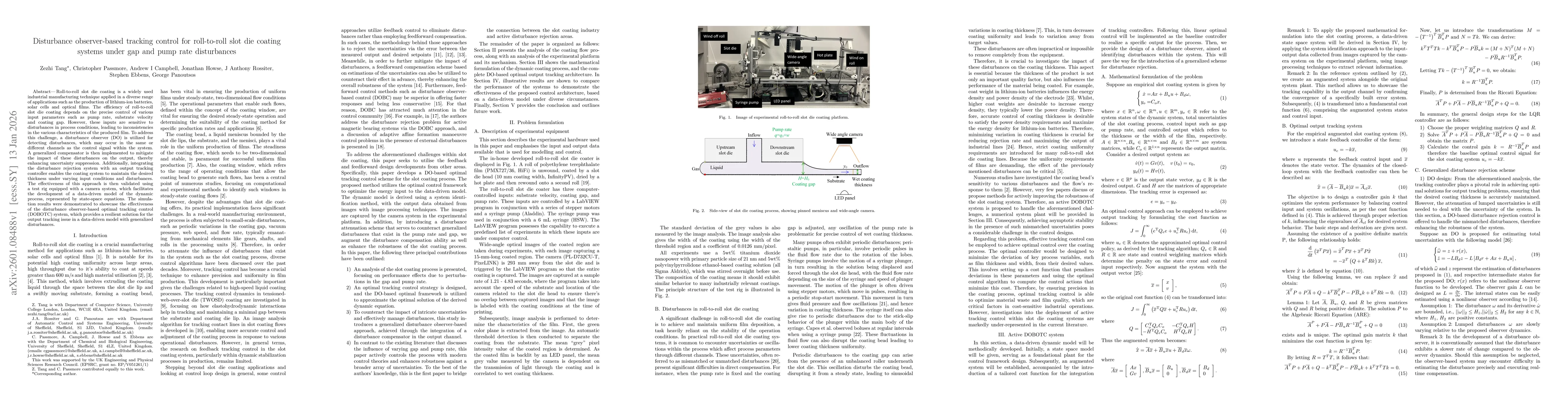 Thumbnail for Disturbance observer-based tracking control for roll-to-roll slot die coating systems under gap and pump rate disturbances