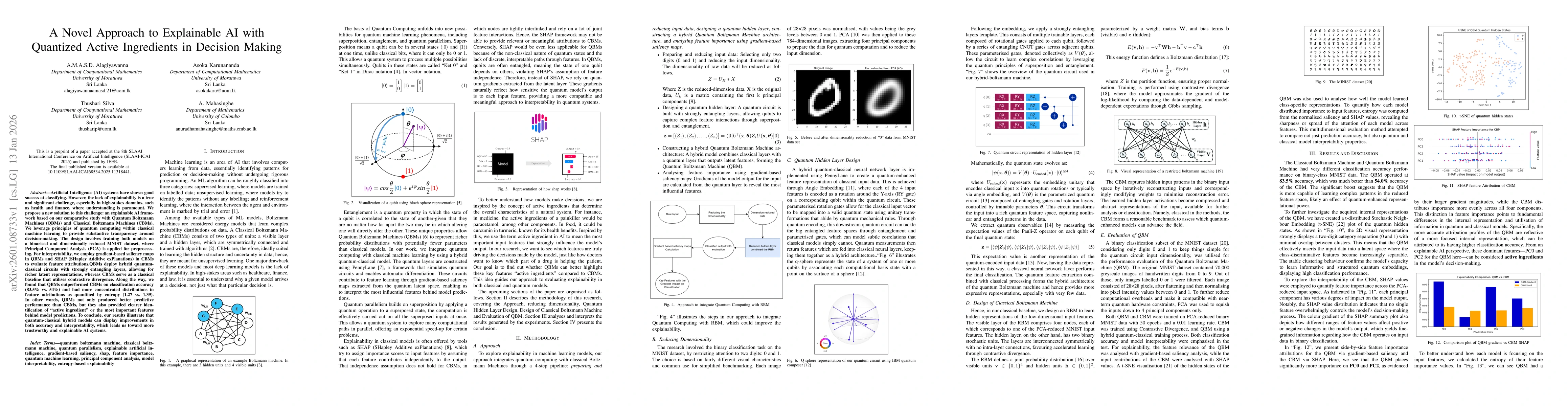 Thumbnail for A Novel Approach to Explainable AI with Quantized Active Ingredients in Decision Making