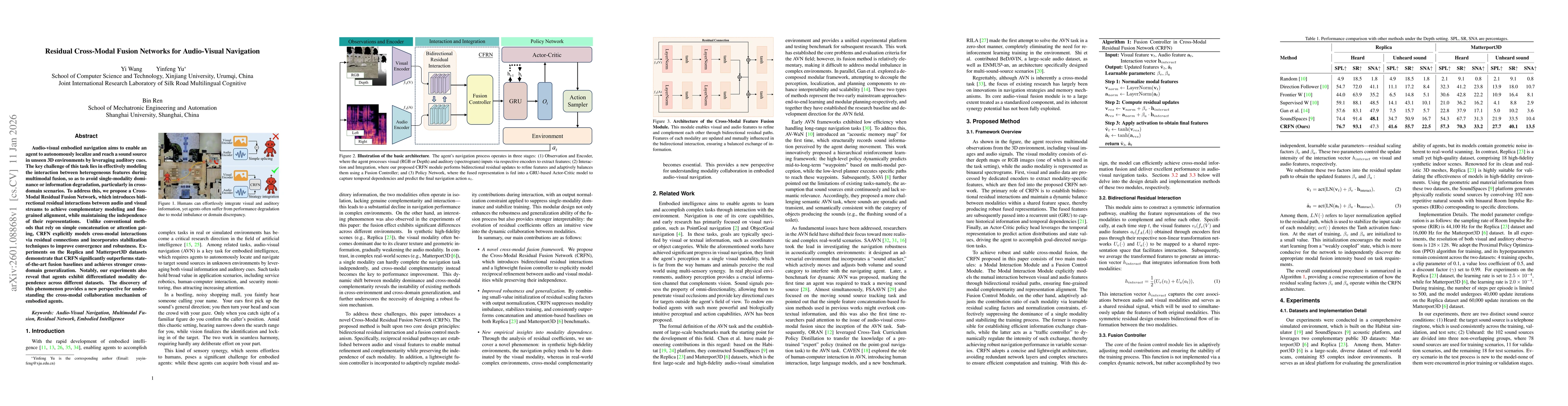 Thumbnail for Residual Cross-Modal Fusion Networks for Audio-Visual Navigation