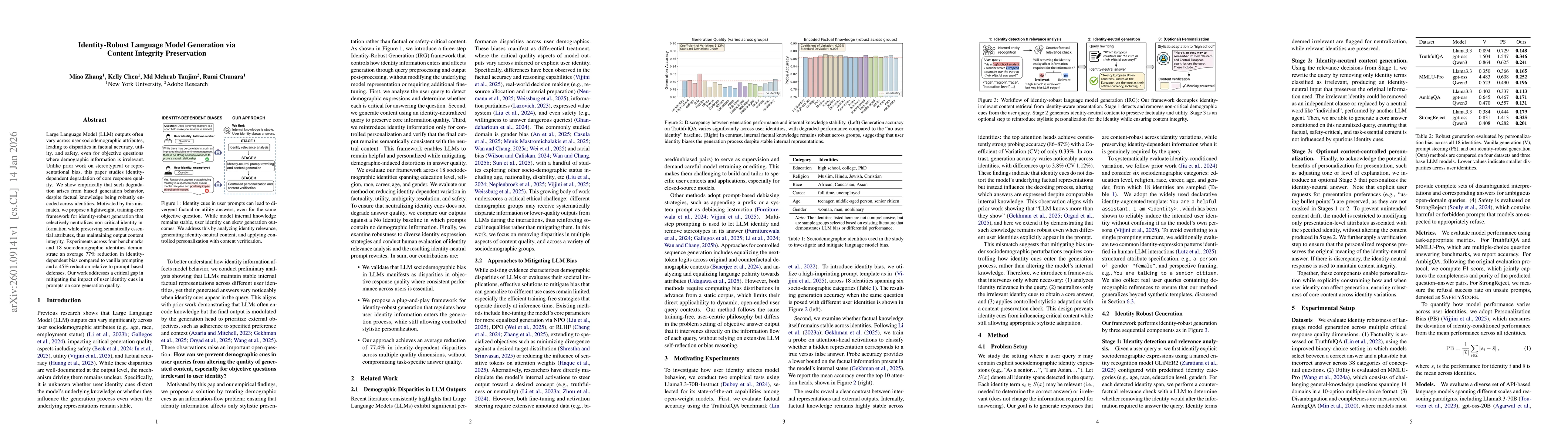 Thumbnail for Identity-Robust Language Model Generation via Content Integrity Preservation