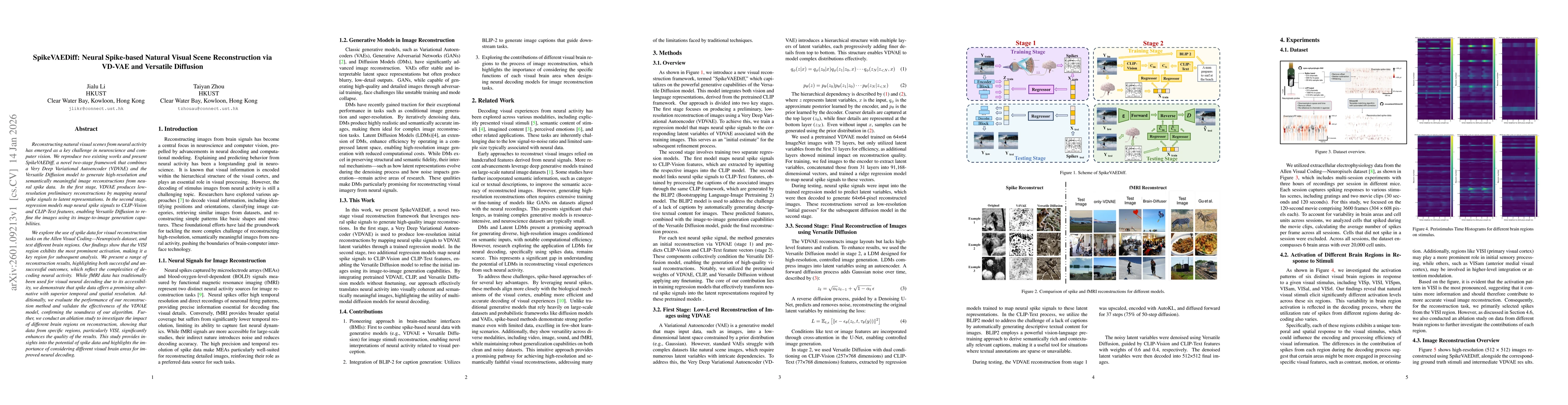 Thumbnail for SpikeVAEDiff: Neural Spike-based Natural Visual Scene Reconstruction via VD-VAE and Versatile Diffusion