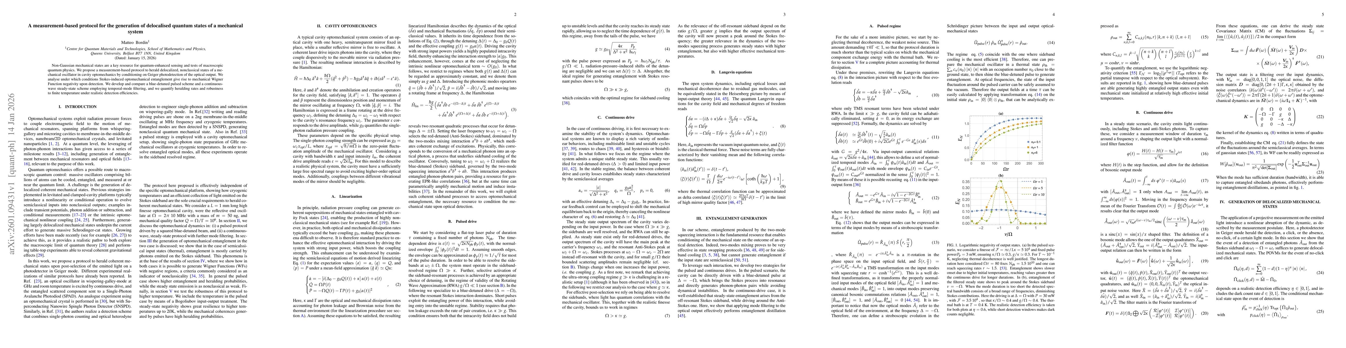 Thumbnail for A measurement-based protocol for the generation of delocalised quantum states of a mechanical system