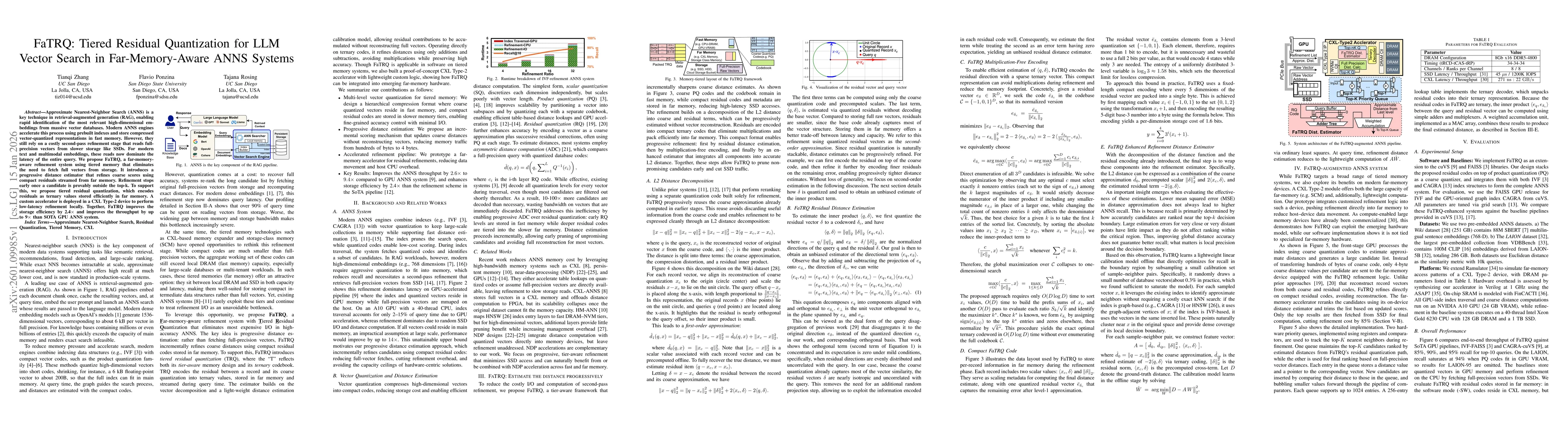 Thumbnail for FaTRQ: Tiered Residual Quantization for LLM Vector Search in Far-Memory-Aware ANNS Systems